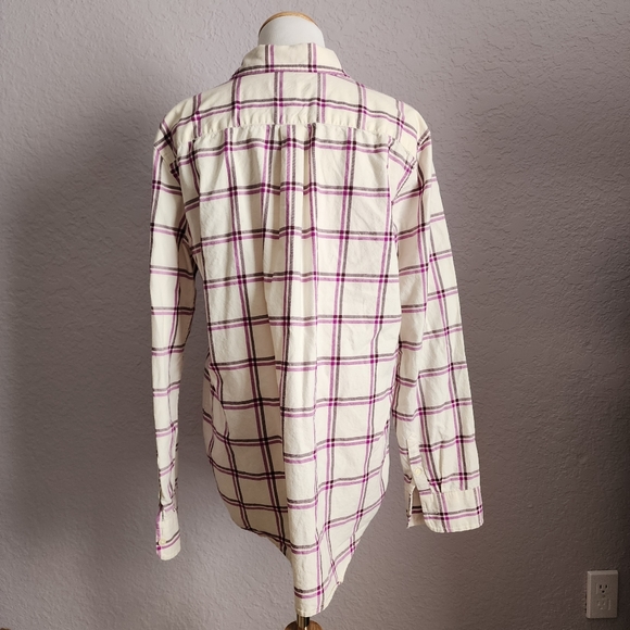 Banana Republic plaid top - Picture 4 of 6
